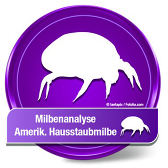 Hausstauballergie Test „Der f1“ (Allergennachweis) 