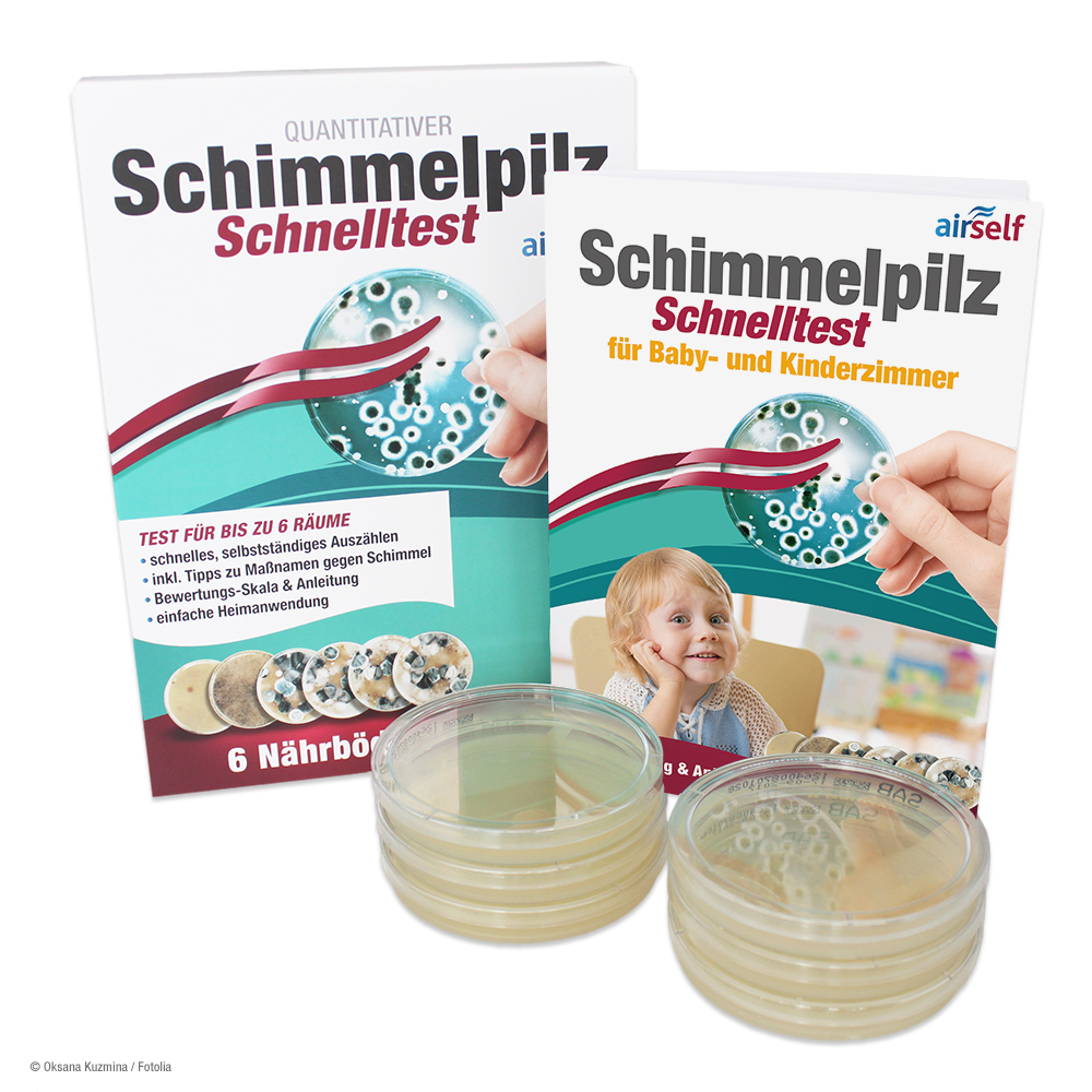 airself Schimmel Schnelltest Baby- und Kinderzimmer 