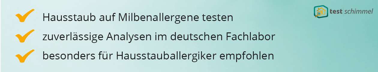 Milbentests - nicht nur bei Schimmelpilzproblemen Milbentests - nicht nur bei Schimmelpilzproblemen