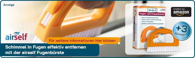 airself Fugenbürste & Fliesenbürste