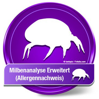 Milbenanalyse Erweitert (Allergennachweis) 